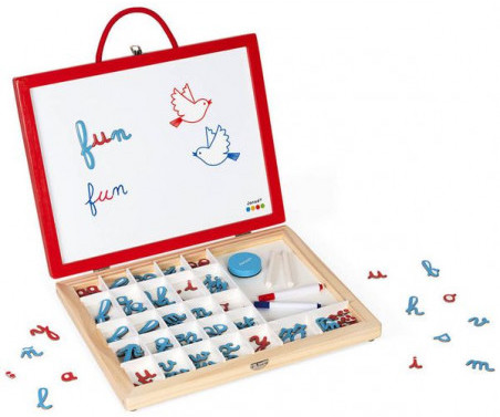 Mallette de lettres pour les enfants